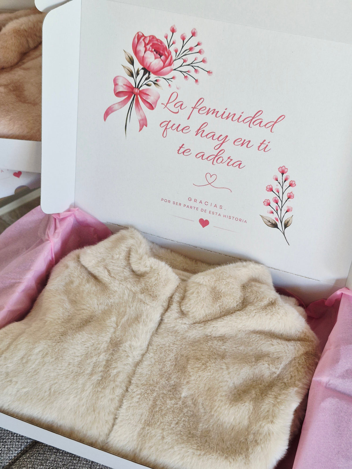 Chaleco Sofía · Acabado Extra Suave