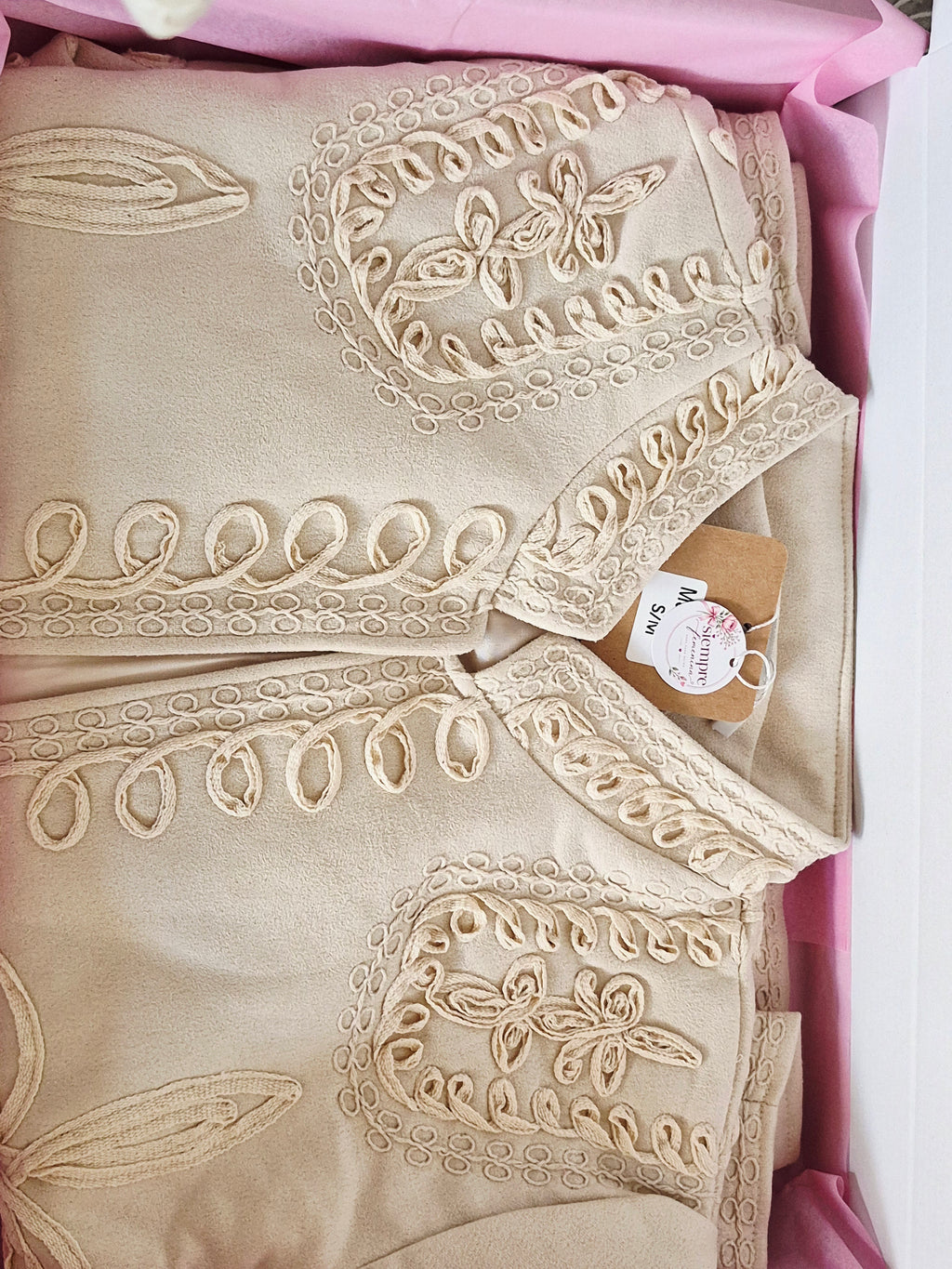 Chaqueta Alma de Tejido Ecológico y Extra Suave