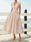 Vestido Romántico en Rosa Pálido